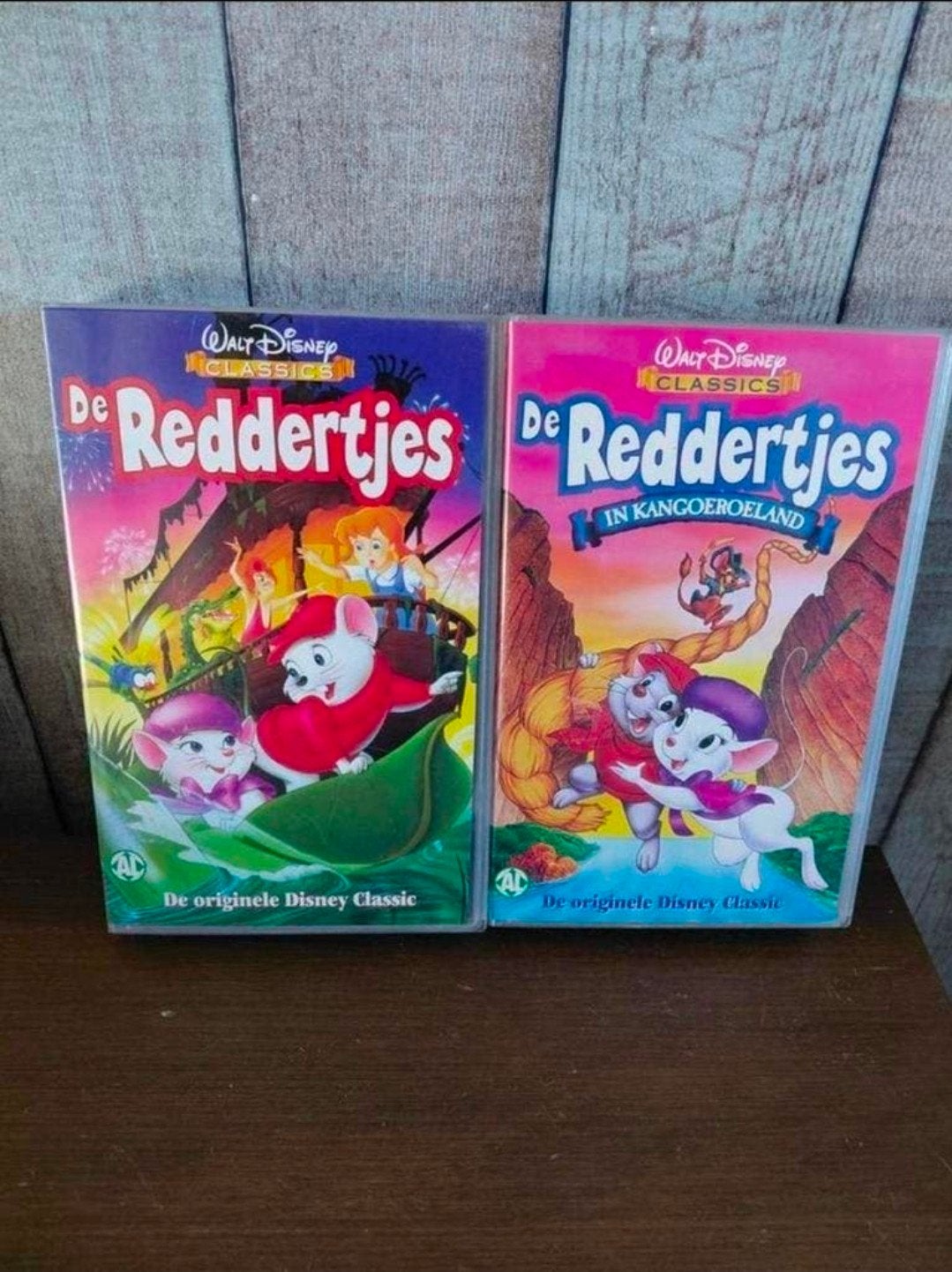 Disney Classic De Reddertjes 1 en 2 videoband NIEUW IN FOLIE, Cd's en Dvd's, VHS | Kinderen en Jeugd, Tekenfilm, Alle leeftijden