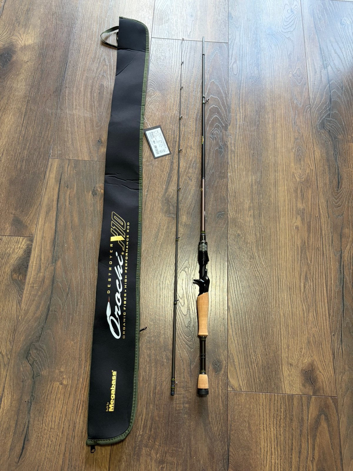 Megabass Orochi X10 Kirisame Bait Finesse F2.1/2st-67XT, Ophalen, Zo goed als nieuw, Werphengel