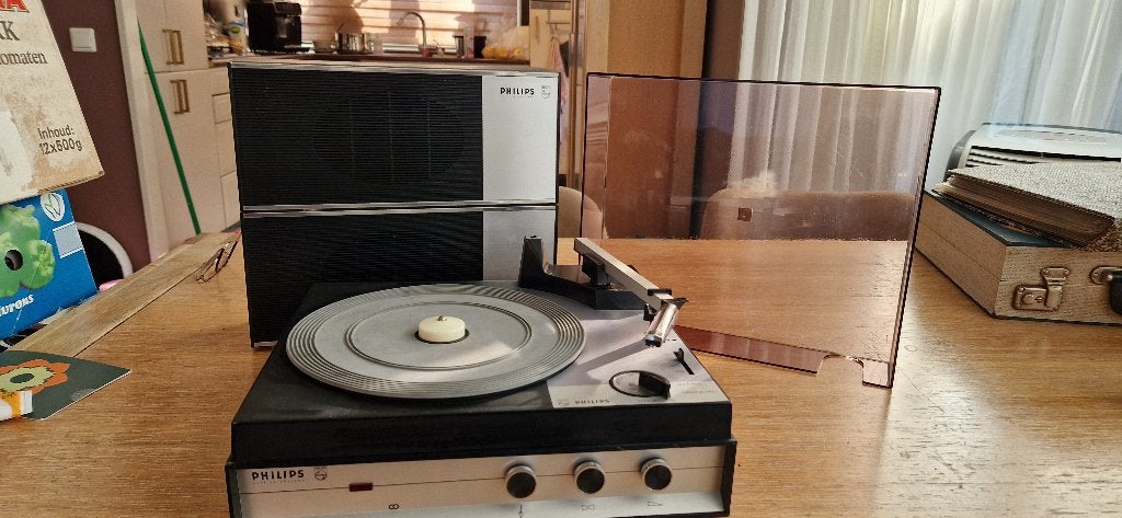 Philips platenspeler en lp, Ophalen of Verzenden, Gebruikt, Philips