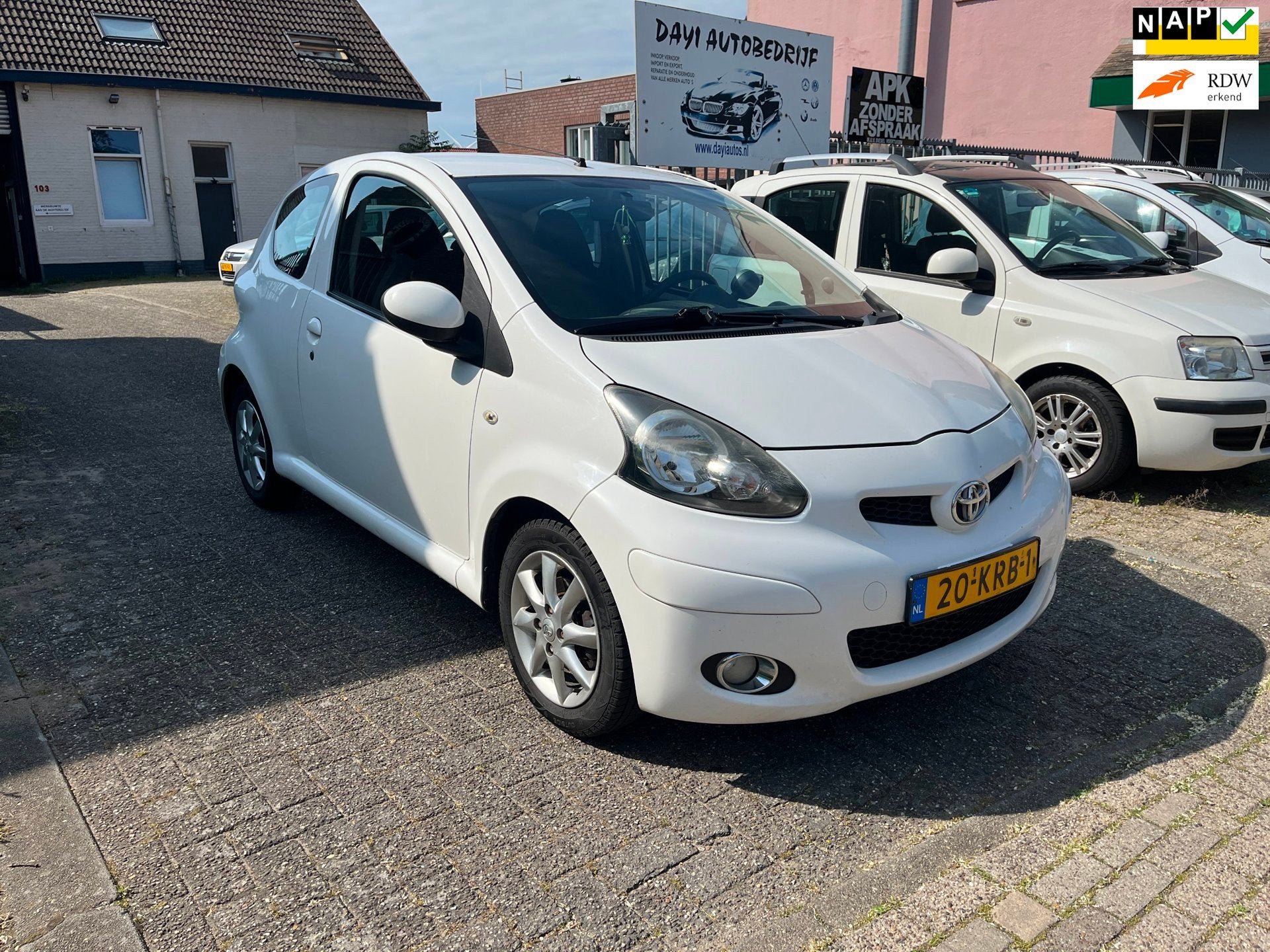 Toyota Aygo GERESERVEERD, Voorwielaandrijving, Gebruikt, 4 stoelen, Origineel Nederlands