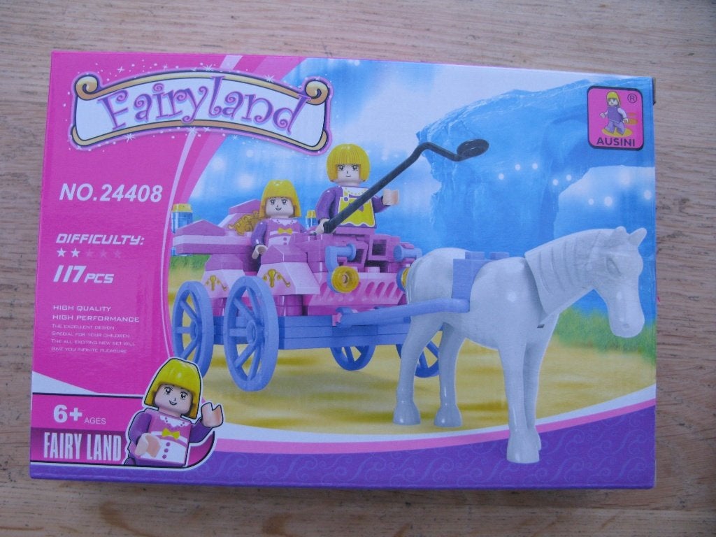24408 Fairyland Paardenkoets 117 lego stuks, Ophalen of Verzenden, Zo goed als nieuw, Overige merken