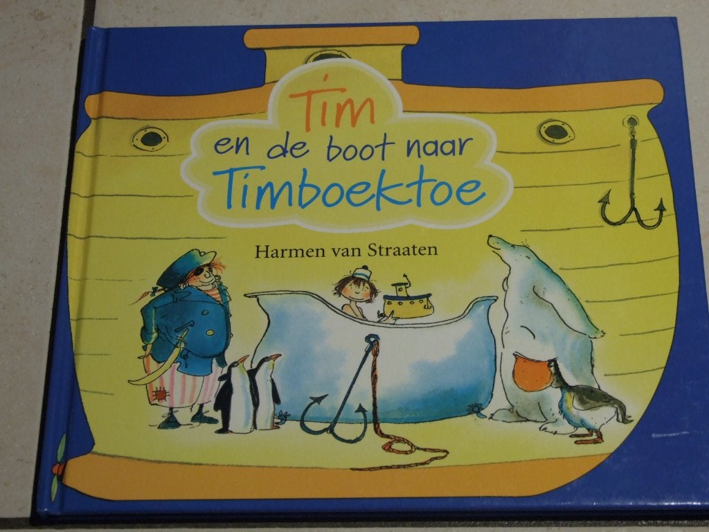 Tim en de boot naar Timboektoe / Harmen van Straaten, Ophalen of Verzenden, Zo goed als nieuw, Fictie algemeen, Voorleesboek