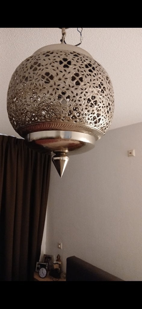 Hang lamp, Ophalen, Zo goed als nieuw, Metaal