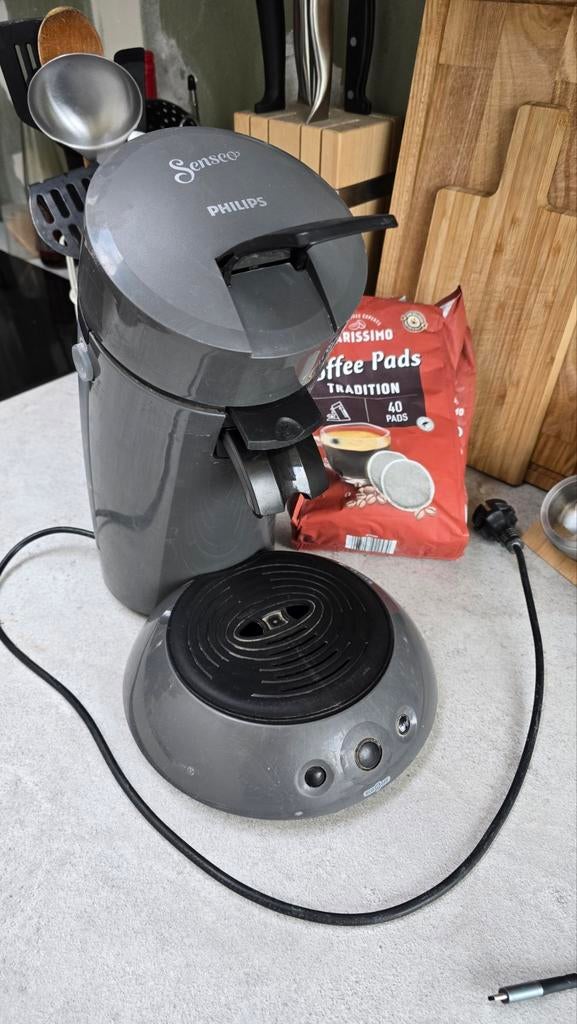 Senseo met koffiepads, Ophalen, Koffiemachine