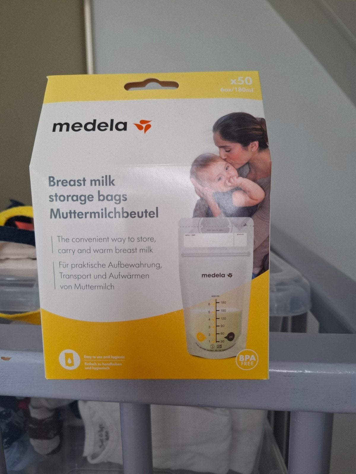 Medela moedermelk bewaarzakjes, Ophalen of Verzenden, Nieuw, Bewaarbakje, Medela