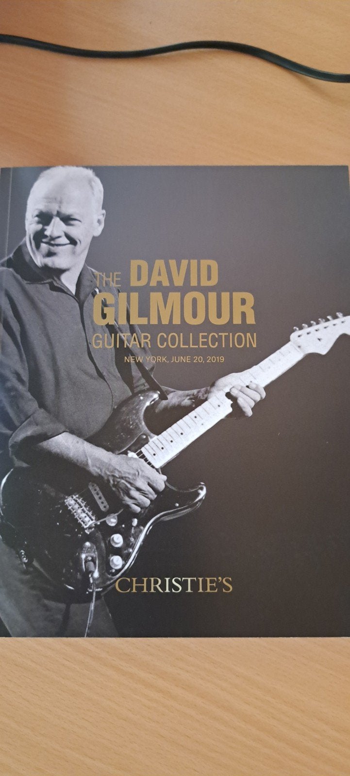 Christie's David Gilmour Pink Floyd collectie Catalogus, Ophalen of Verzenden, Zo goed als nieuw, Overige typen