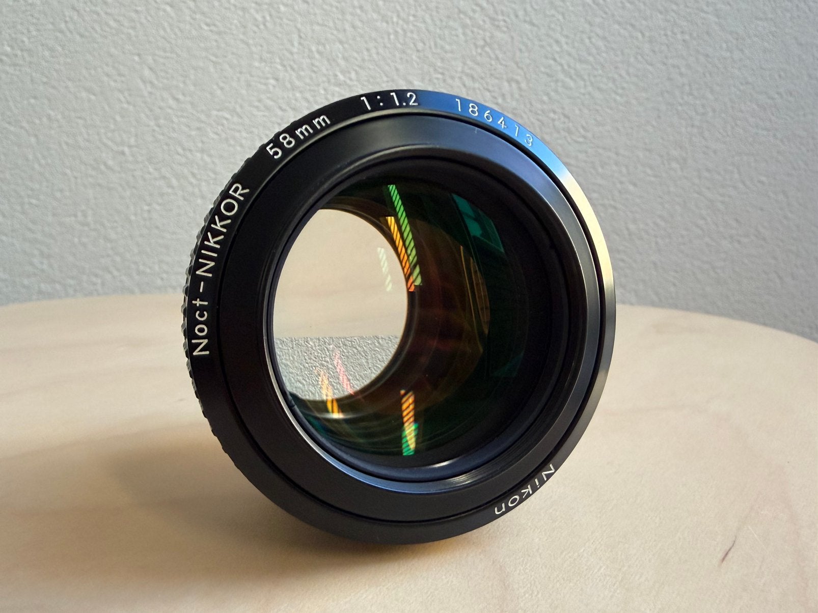 Nieuwstaat Nikon Nikkor F Noct 58mm 1.2 58 mm Lens for F2 F3, 58 mm, Inclusief filter, Nikon, Ophalen of Verzenden