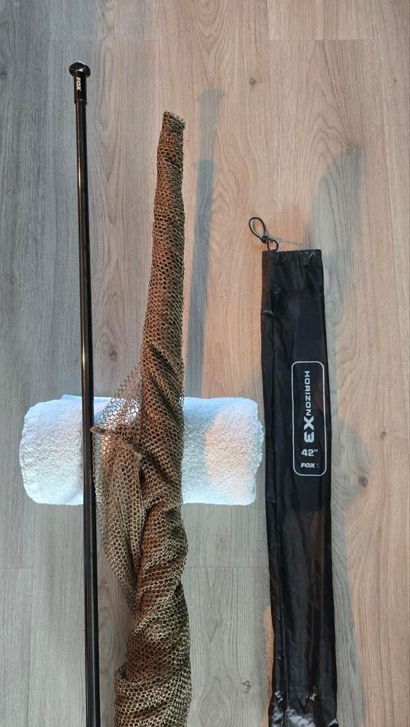 Fox Horizon X3 42" Landing Net 8ft, Ophalen, Zo goed als nieuw, Net of Fuik