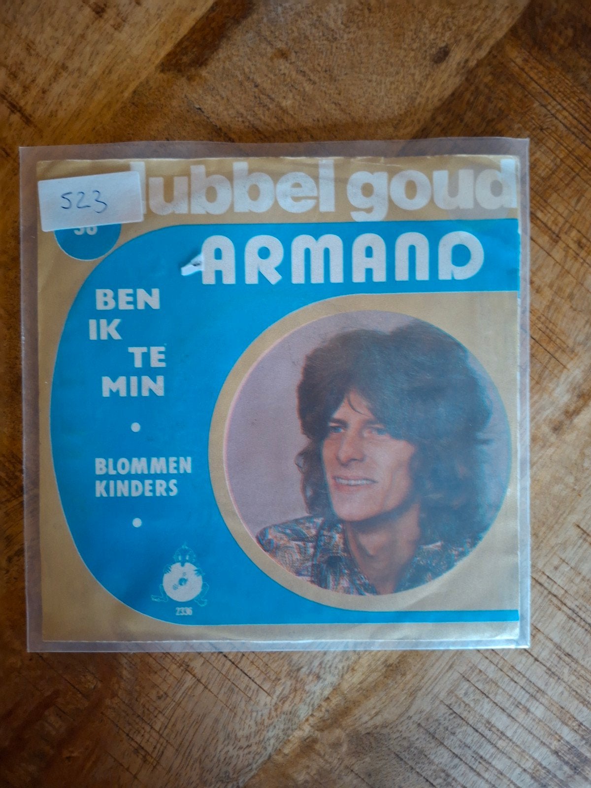 Armand - Ben Ik Te Min / Bloemen Kinderen (Single), Gebruikt, 7 inch, Ophalen of Verzenden, Pop