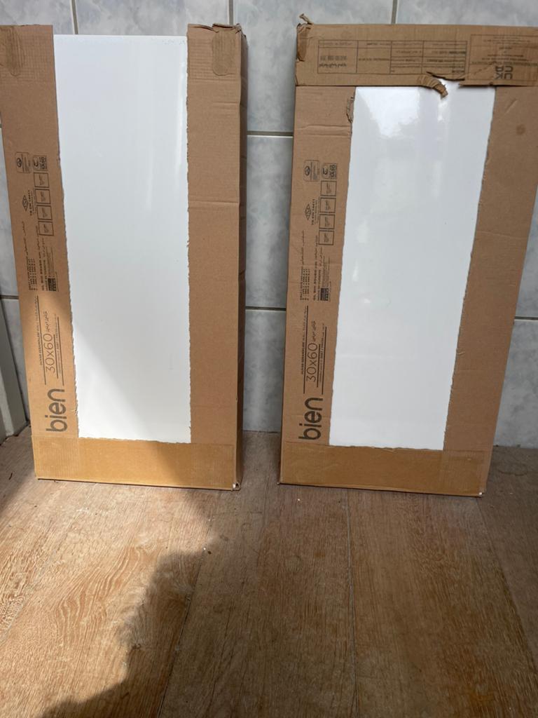 Witte tegels, Ophalen, Nieuw, Minder dan 5 m², 20 tot 40 cm