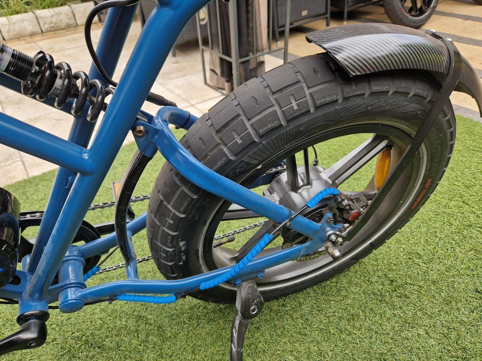 ouxi h9 custom, Fietsen en Brommers, Fietsonderdelen, Zadel, Ophalen of Verzenden