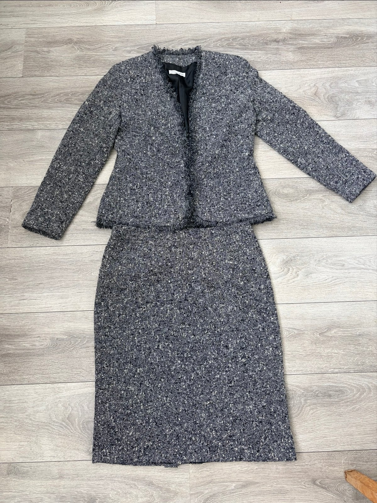 Gerard Darel tweed pak maat 42, Kleding | Dames, Kostuum of Pak, Maat 42/44 (L), Ophalen of Verzenden, Zo goed als nieuw