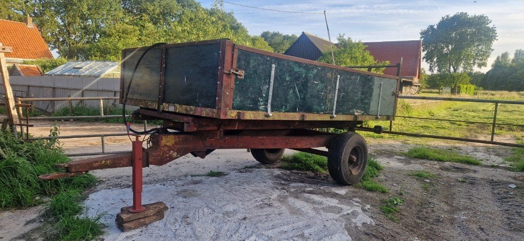 zelfbouw kipper, Ophalen, Transport