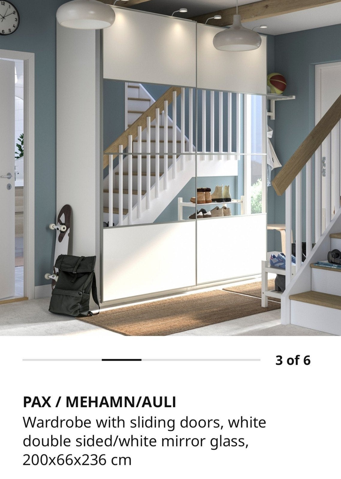 Zwarte kledingkast IKEA PAX, Huis en Inrichting, Met deur(en), Gebruikt, 100 tot 150 cm, 200 cm of meer