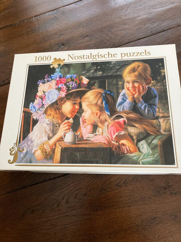 Puzzel 1000 stuks, Ophalen of Verzenden, Meer dan 50 stukjes, Zo goed als nieuw, 6 jaar of ouder