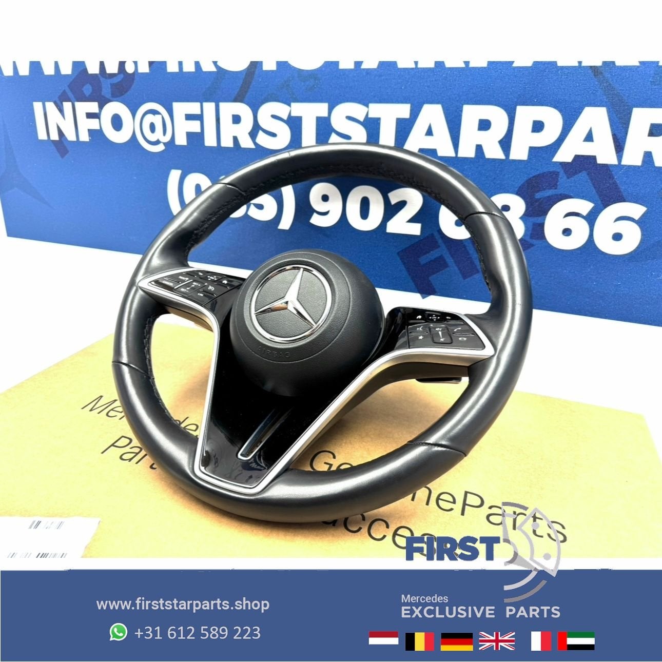 STUUR Mercedes W206 W214 W254 V167 W223 W464 W257 W243 W236, Auto-onderdelen, Besturing, Mercedes-Benz, Gebruikt, Ophalen of Verzenden