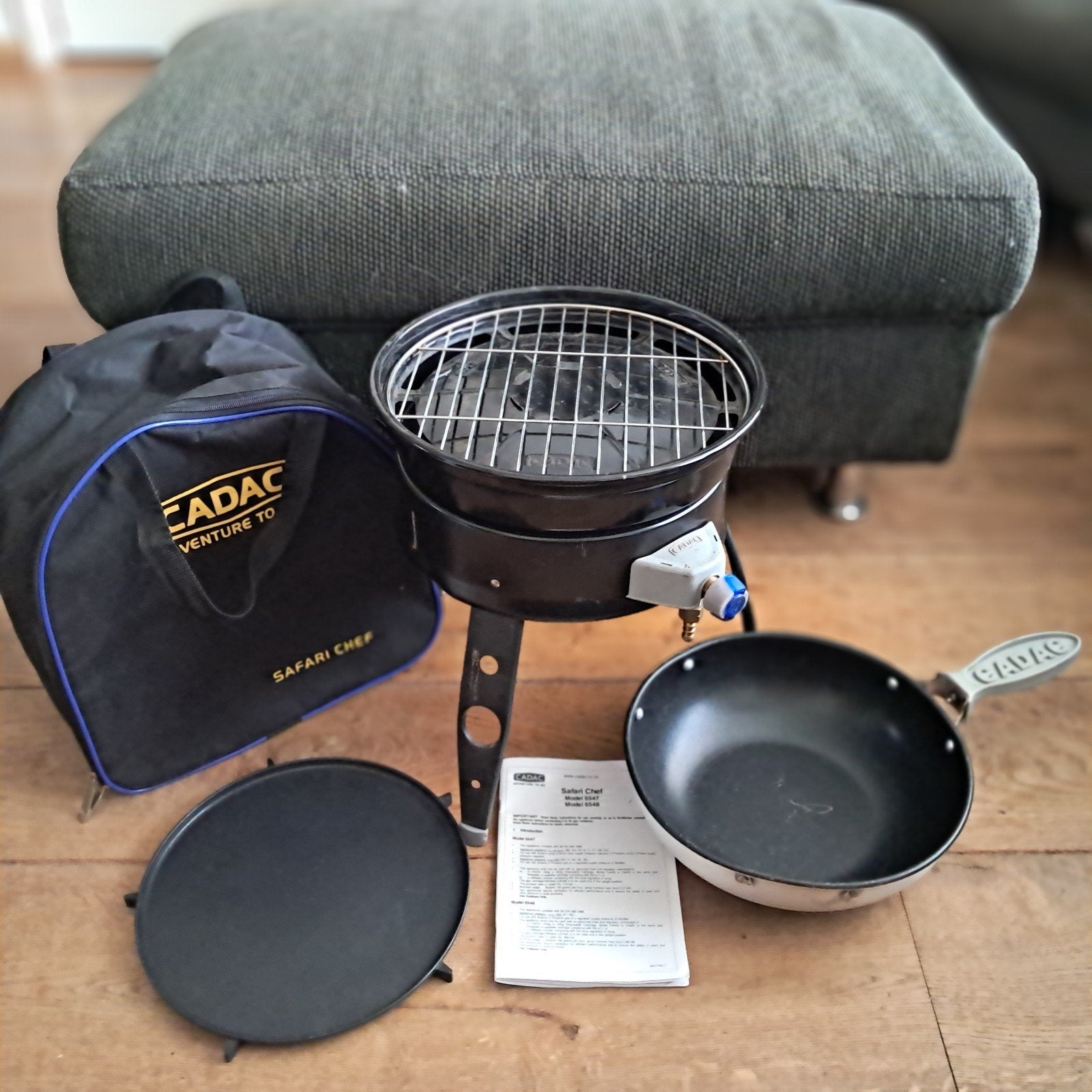 Cadac camping gasbarbecue bbq Adventure to go Safari Chef, Ophalen of Verzenden