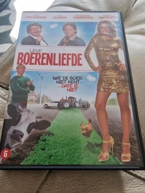 Leve Boerenliefde DVD - Nederlandse komedie, Gebruikt, Romantische komedie, Vanaf 6 jaar, Ophalen of Verzenden