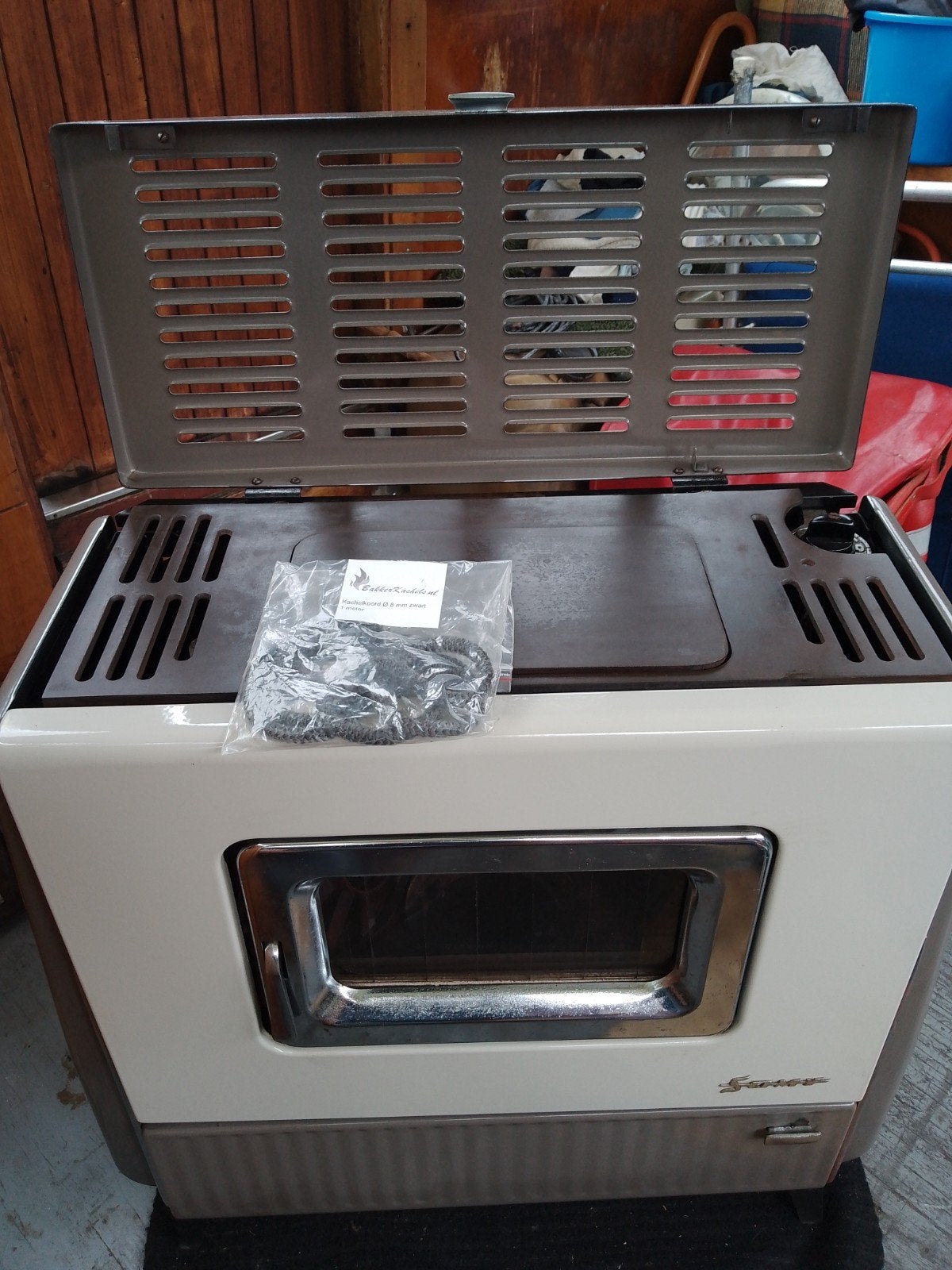 oliekachel diesel/mazout ca.65x65x35, Huis en Inrichting, Ophalen, Gebruikt, Overige brandstoffen, Oliekachel