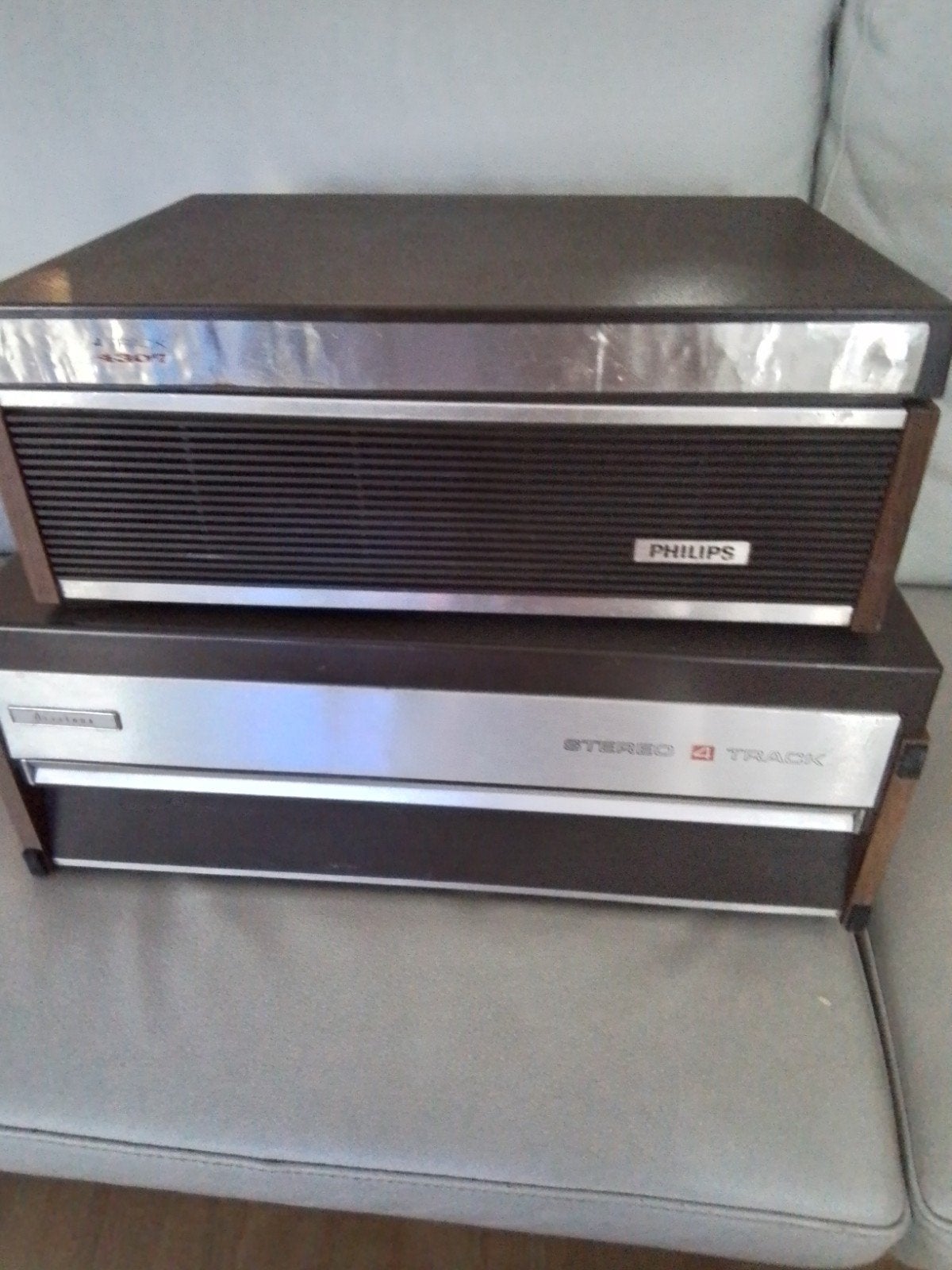 2 Vintage Bandrecorders: Aristona N4404 en Philips 4307 50eu, Ophalen of Verzenden, Bandrecorder