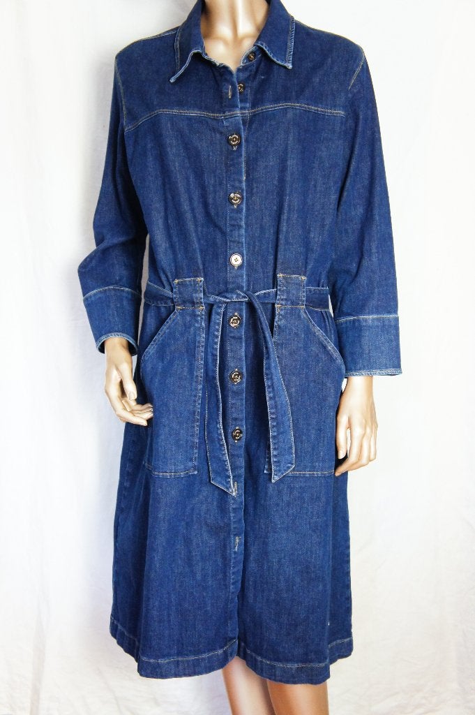 MOS MOSH spijkerjas maat L, Ophalen of Verzenden, Zo goed als nieuw, Maat 38/40 (M), Blauw