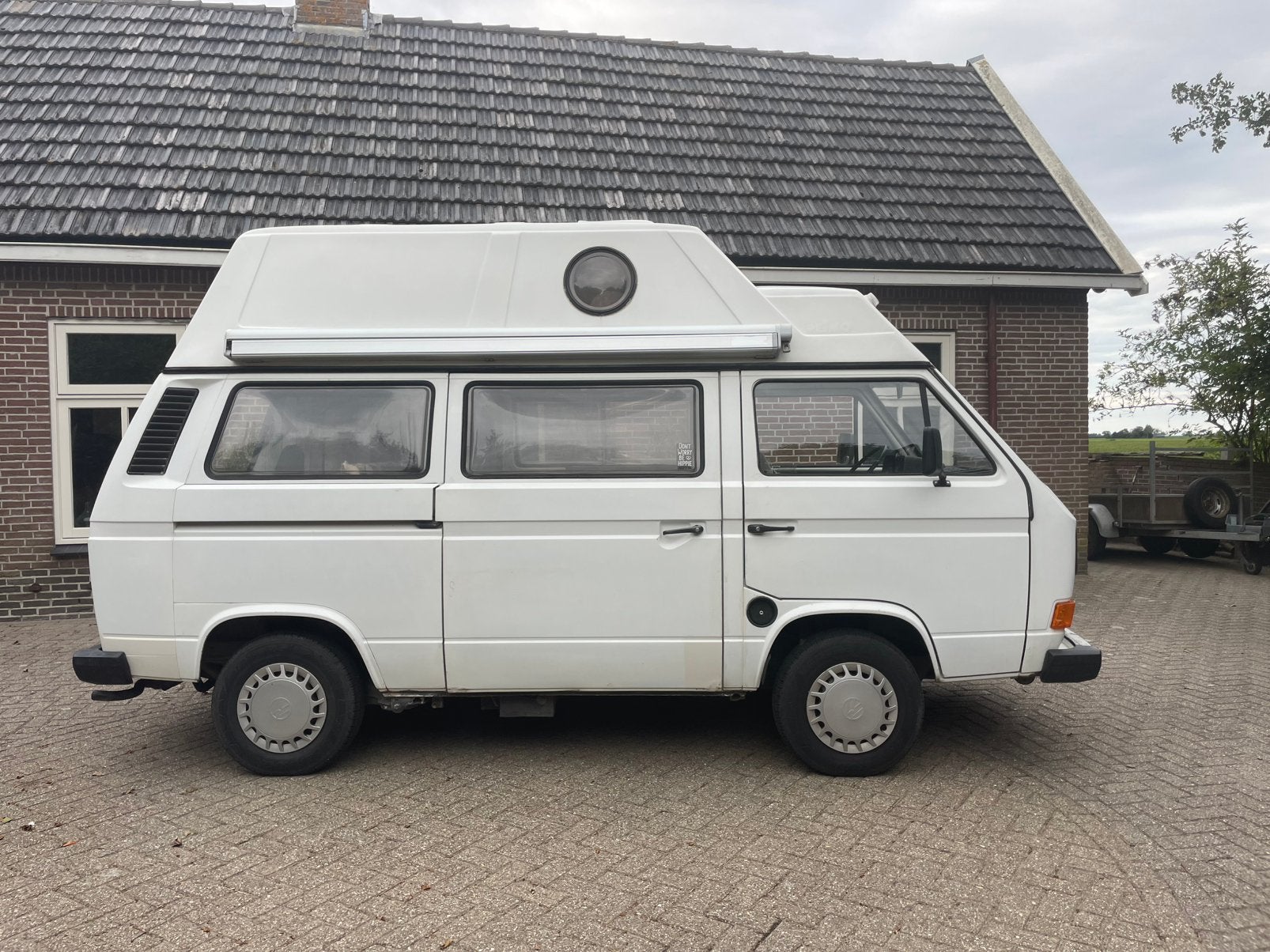 VW T3 camper, benzine/lpg, 1985. Bel.vrij., Buscamper of Camperbus, Volkswagen, Handgeschakeld, Particulier