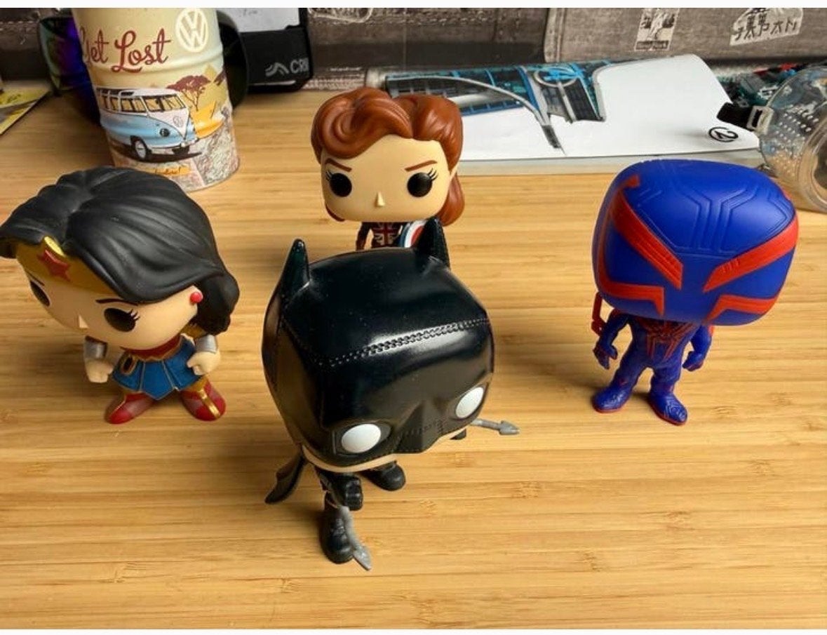 Superhelden Funko Pop Verzameling - Batman, Wonder Woman, Ophalen of Verzenden, Zo goed als nieuw