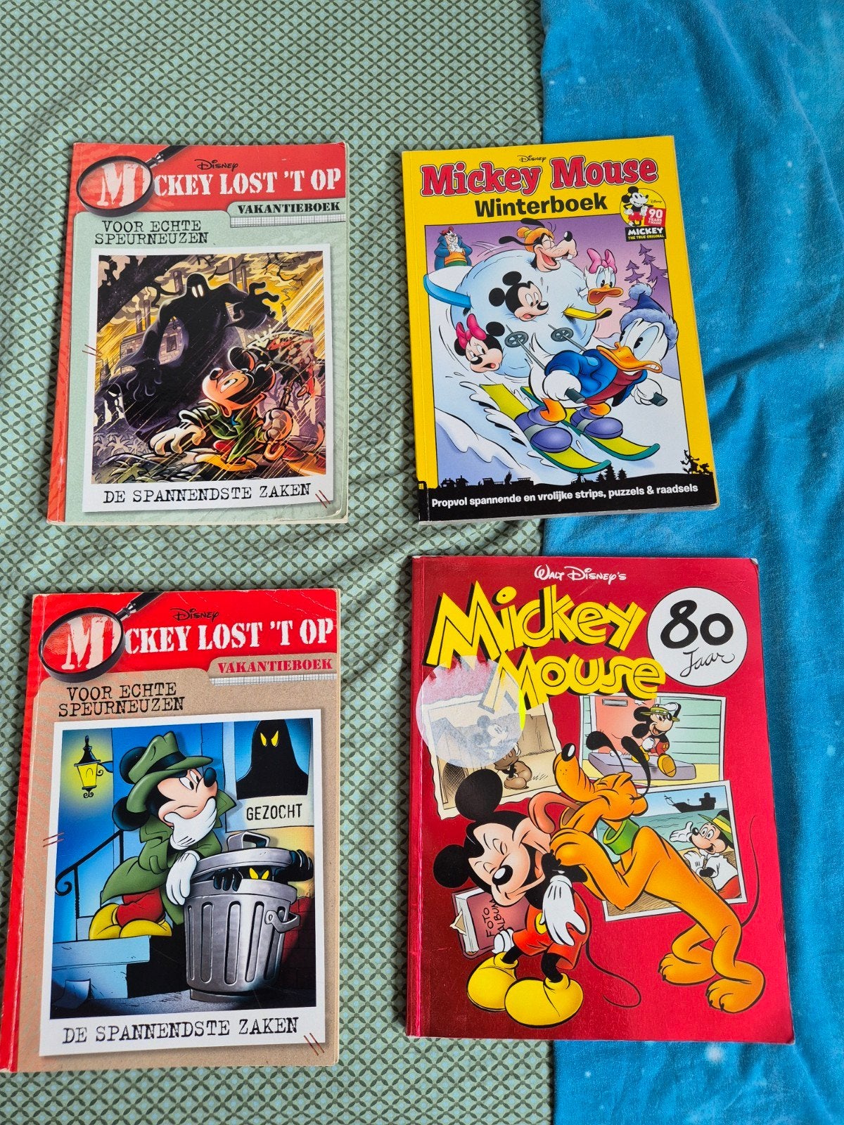 Mickey Mouse Boeken - 4 stuks, Boeken, Kinderboeken | Jeugd | onder 10 jaar, Ophalen of Verzenden, Gelezen, Walt Disney, Fictie algemeen