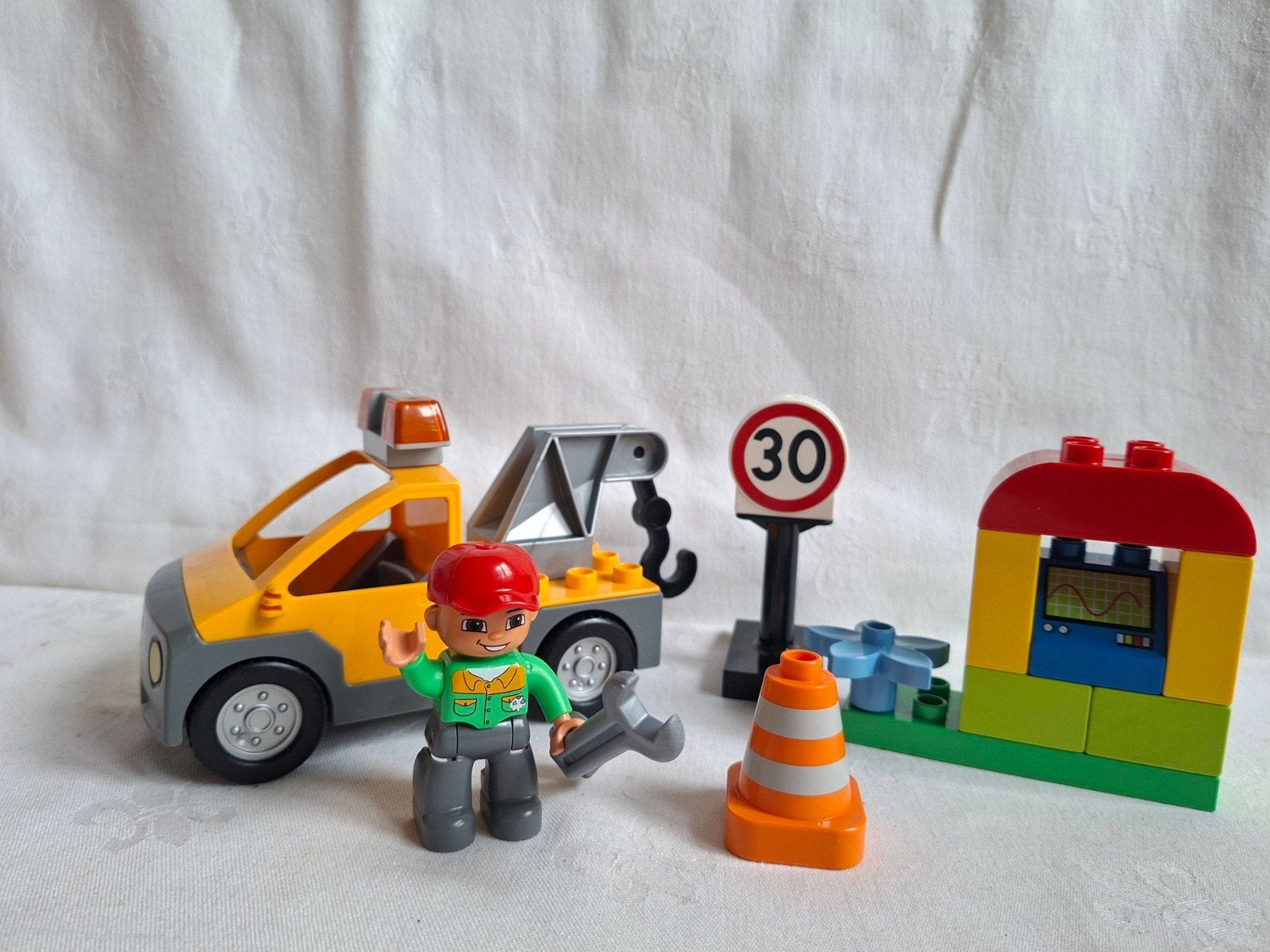 Duplo Sleepwagen Takelwagen set 6146, Ophalen of Verzenden, Zo goed als nieuw, Duplo, Complete set