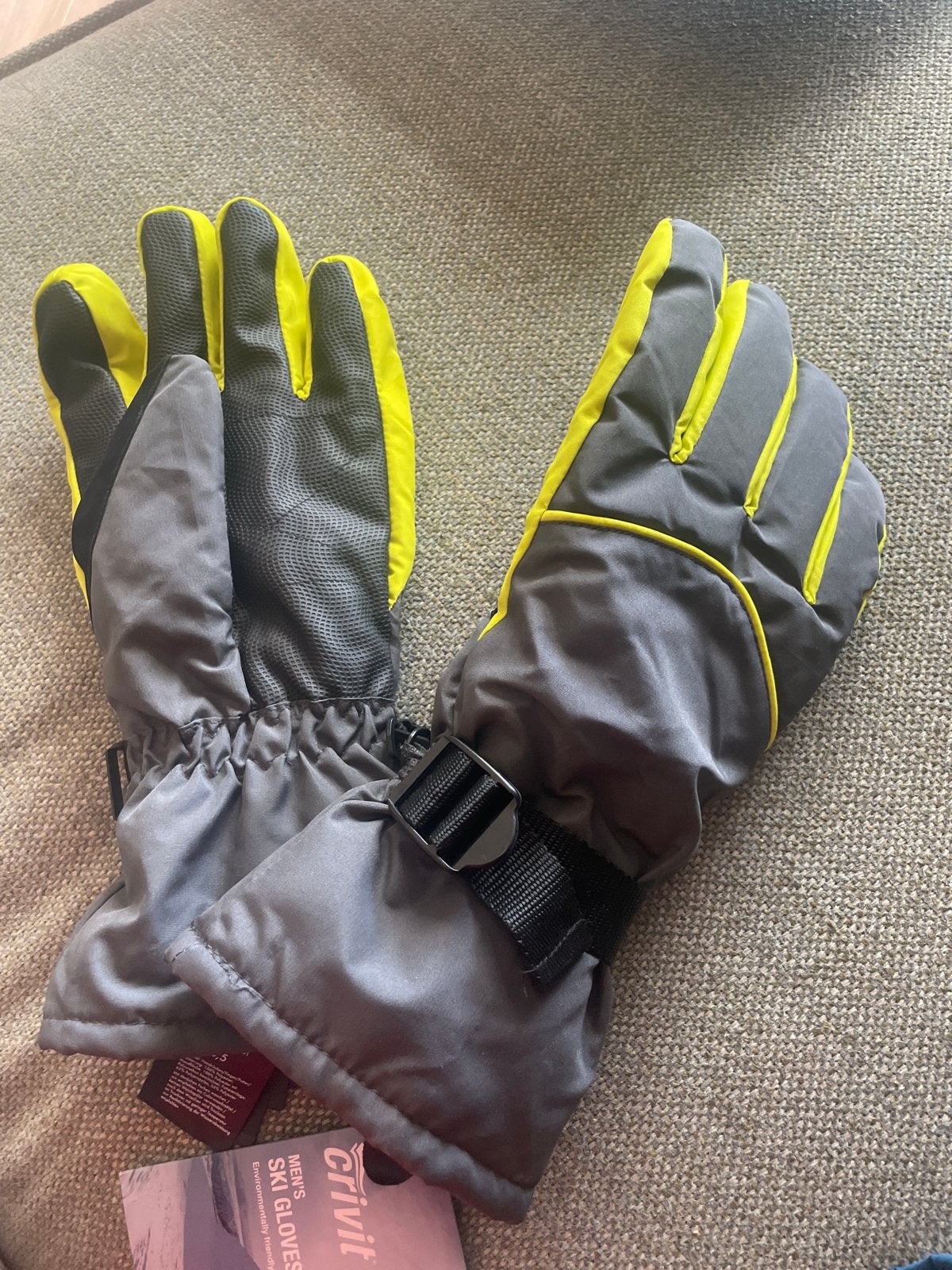 Crivit Heren Ski Handschoenen Maat 8,5, Kleding | Dames, Wintersportkleding, Ophalen, Nieuw, Overige typen