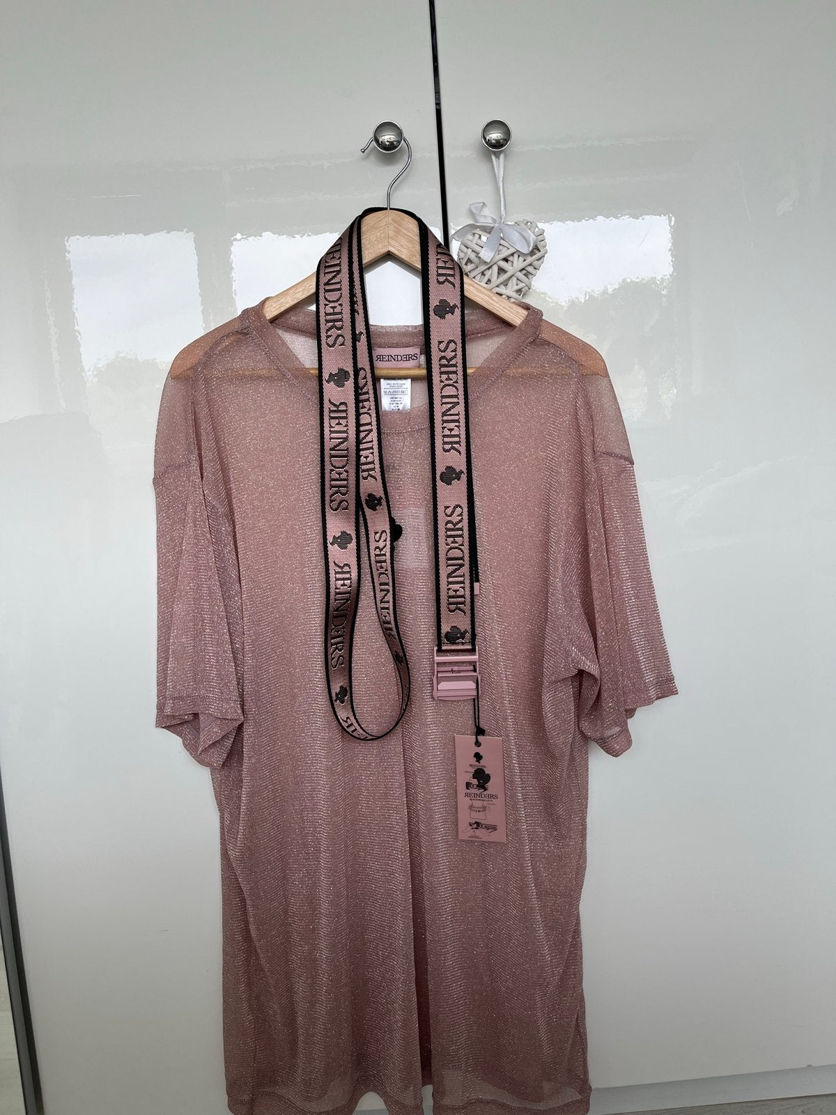 Reinders Sparkle T-shirt Oversized & Riem - Nieuw, Maat 38/40 (M), Nieuw, Ophalen of Verzenden, Korte mouw