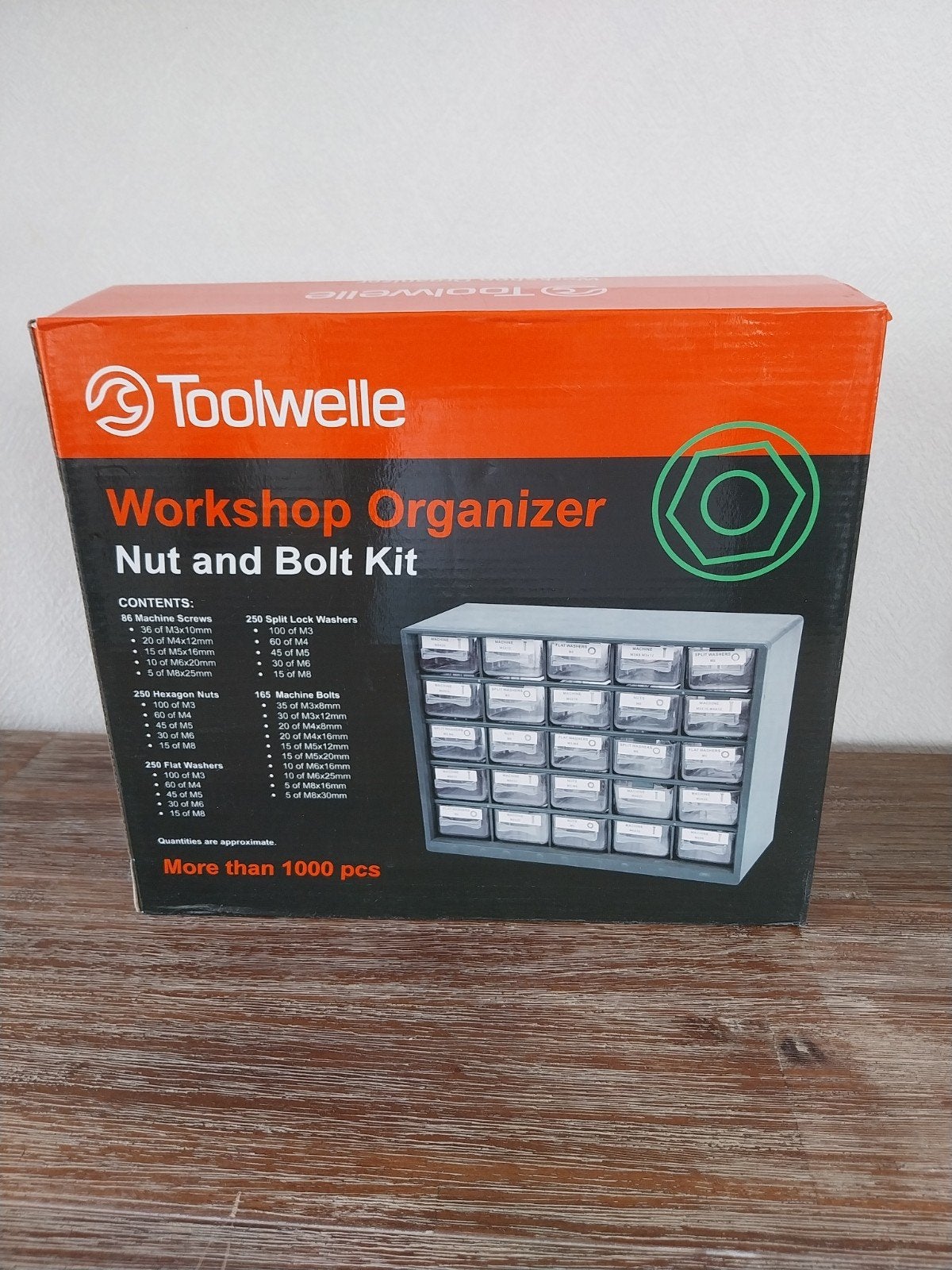 Nieuwe Toolwelle Organizer met inhoud, Ophalen of Verzenden, Nieuw, Bouten of Moeren