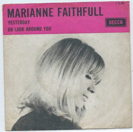 Marianne Faithfull- Yesterday Beatles, Gebruikt, Verzenden, 7 inch, Pop