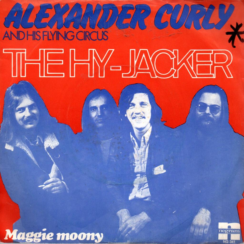 Alexander Curly. The Hy-Jacker/ Maggie Moony. NR1185, Gebruikt, Verzenden, Single, 1970 - 1979