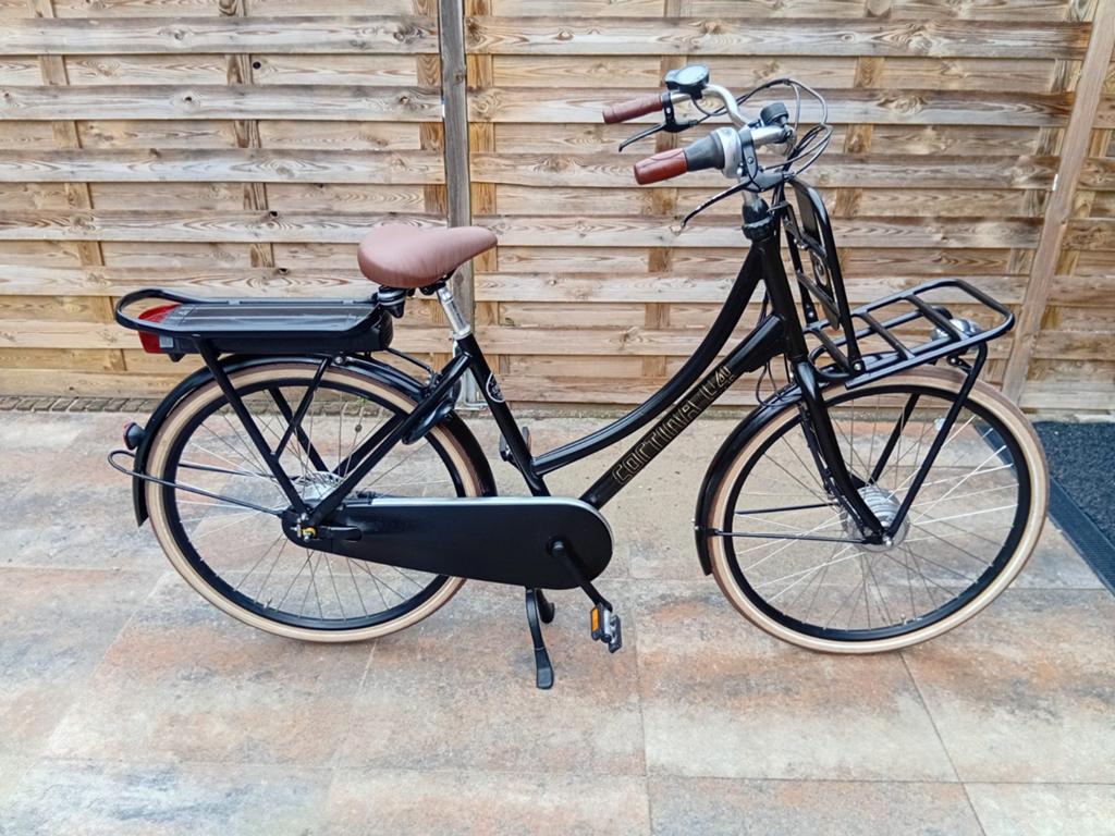 Cortina U4 transport e bike, Fietsen en Brommers, Elektrische fietsen, Gebruikt, Ophalen of Verzenden, 47 tot 51 cm, Cortina