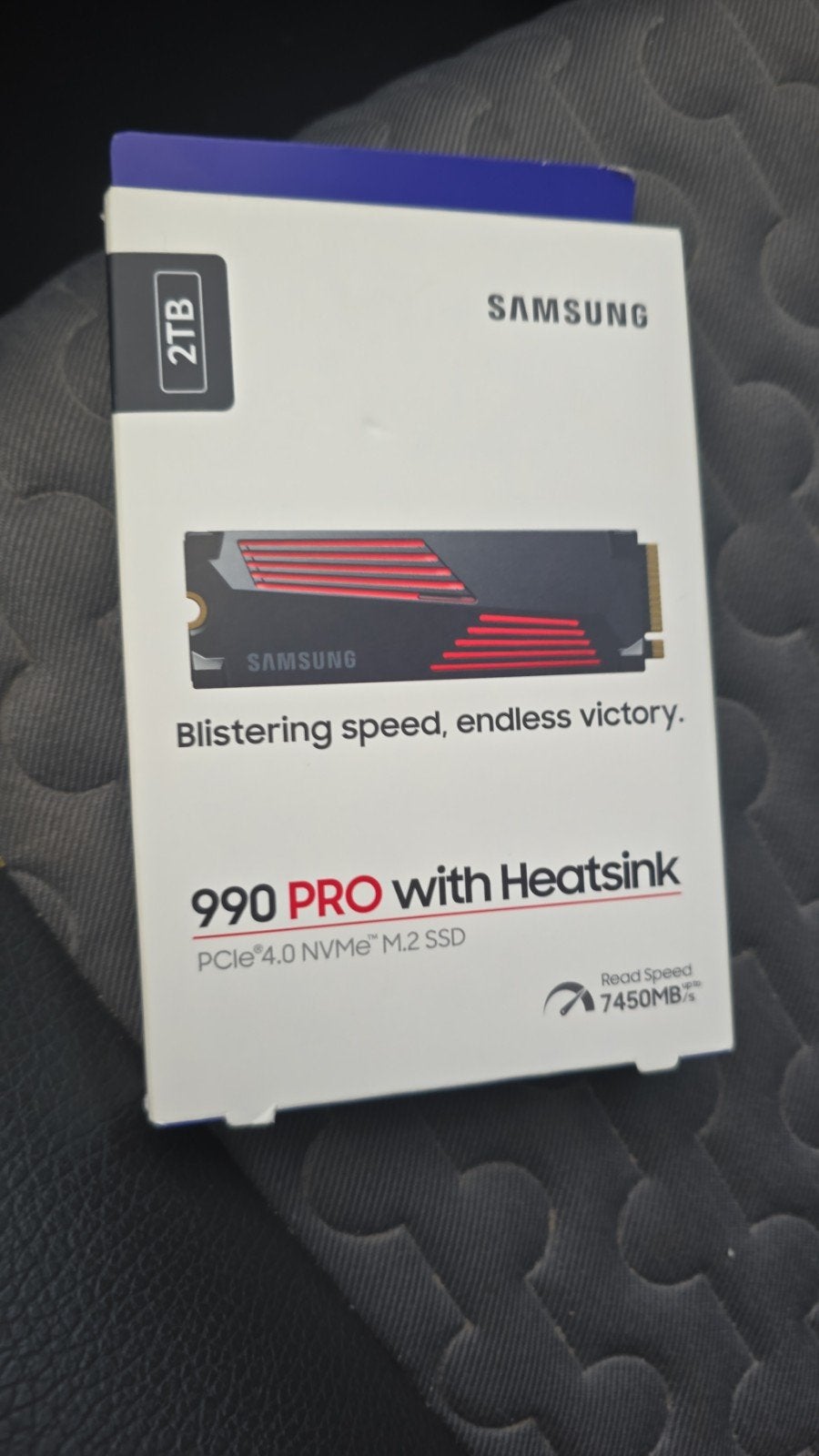 Samsung 990 PRO with Heatsink 2TB PCIe 4.0 NVMe M.2 SSD, Computers en Software, Harde schijven, Ophalen of Verzenden, Nieuw, Overige aansluitingen
