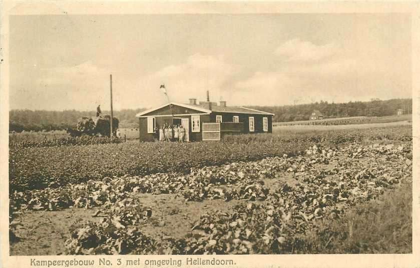 380-766-005 Hellendoorn Kampeergebouw No 3, Verzenden, Voor 1920, Overijssel