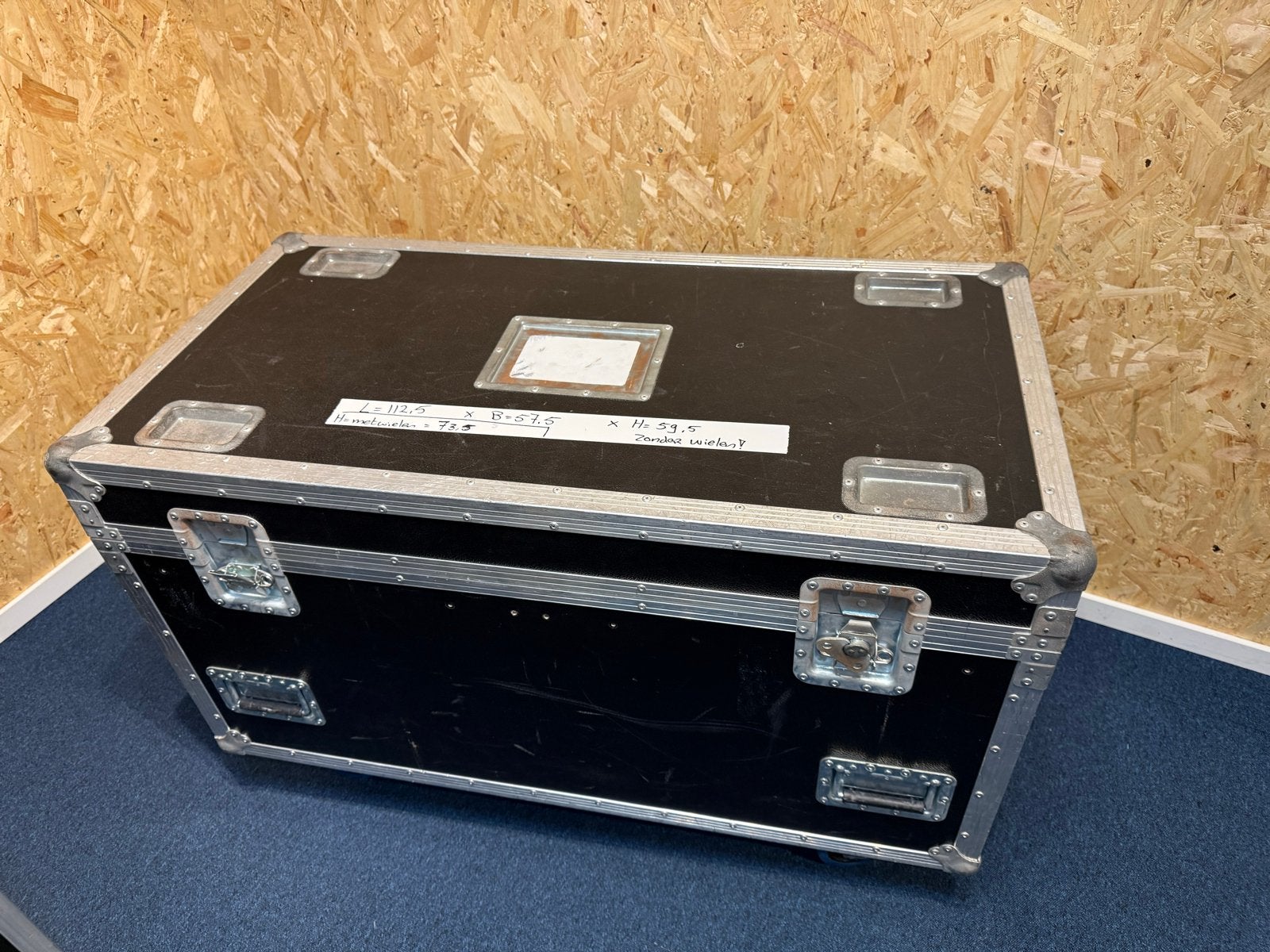 Robuuste Flightcase - Ideaal voor transport en opslag, Muziek en Instrumenten, Ophalen, Gebruikt, Overige instrumenten, Flightcase