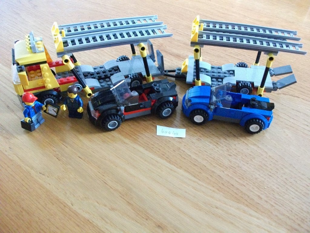 LEGO set 60060 Auto Transporter, Kinderen en Baby's, Gebruikt, Lego, Ophalen of Verzenden, Complete set