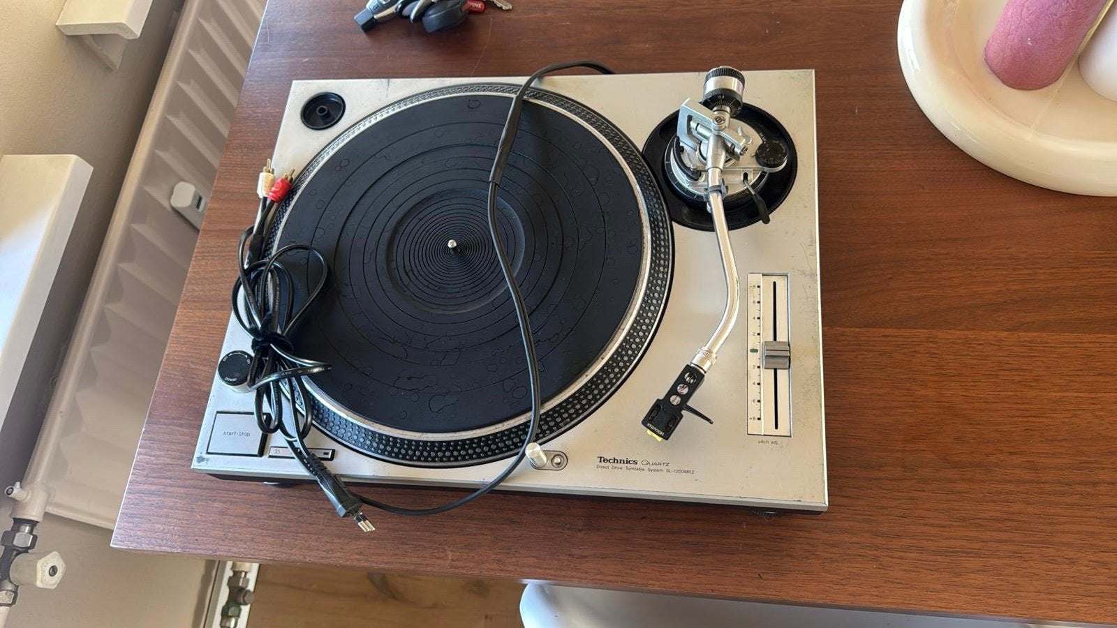 Technics sl 1200 MK2, Ophalen, Pitch-regelaar, Zo goed als nieuw, Platenspeler
