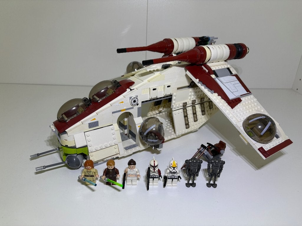 Lego Star Wars 75021 Republic Gunship, Inclusief minifiguren, Gebruikt, Star Wars, Lego