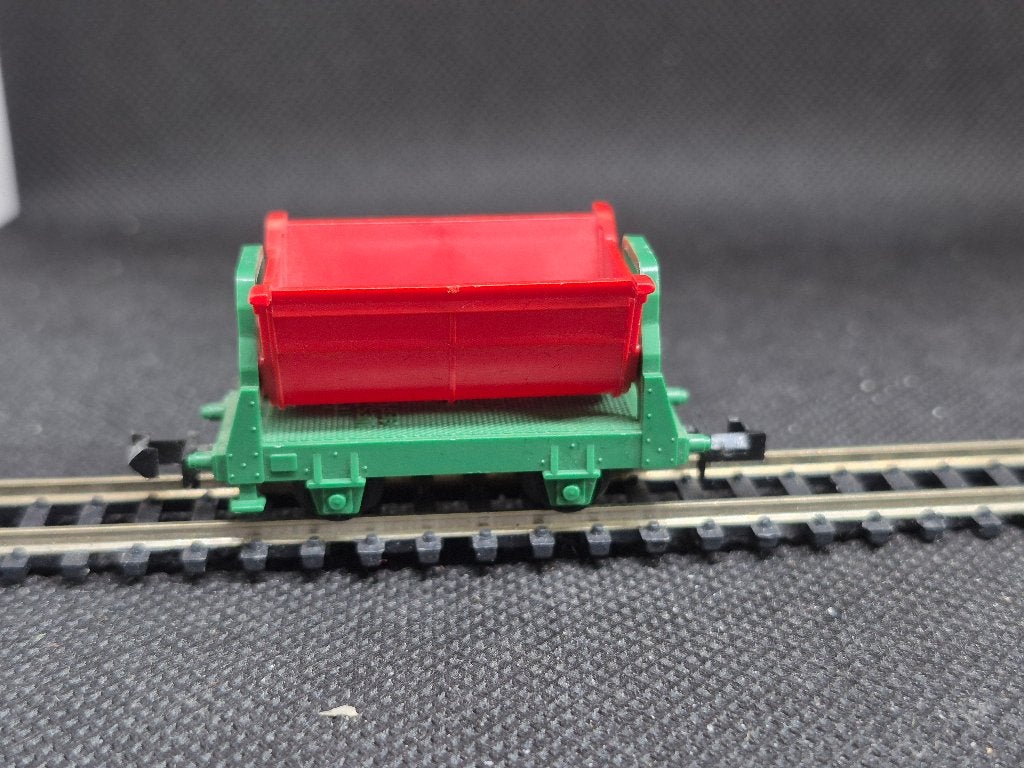 Minitrix 3255 - Kieplorrie (15143), Hobby en Vrije tijd, Modeltreinen | N-Spoor, Gebruikt, Gelijkstroom, Trix, Wagon