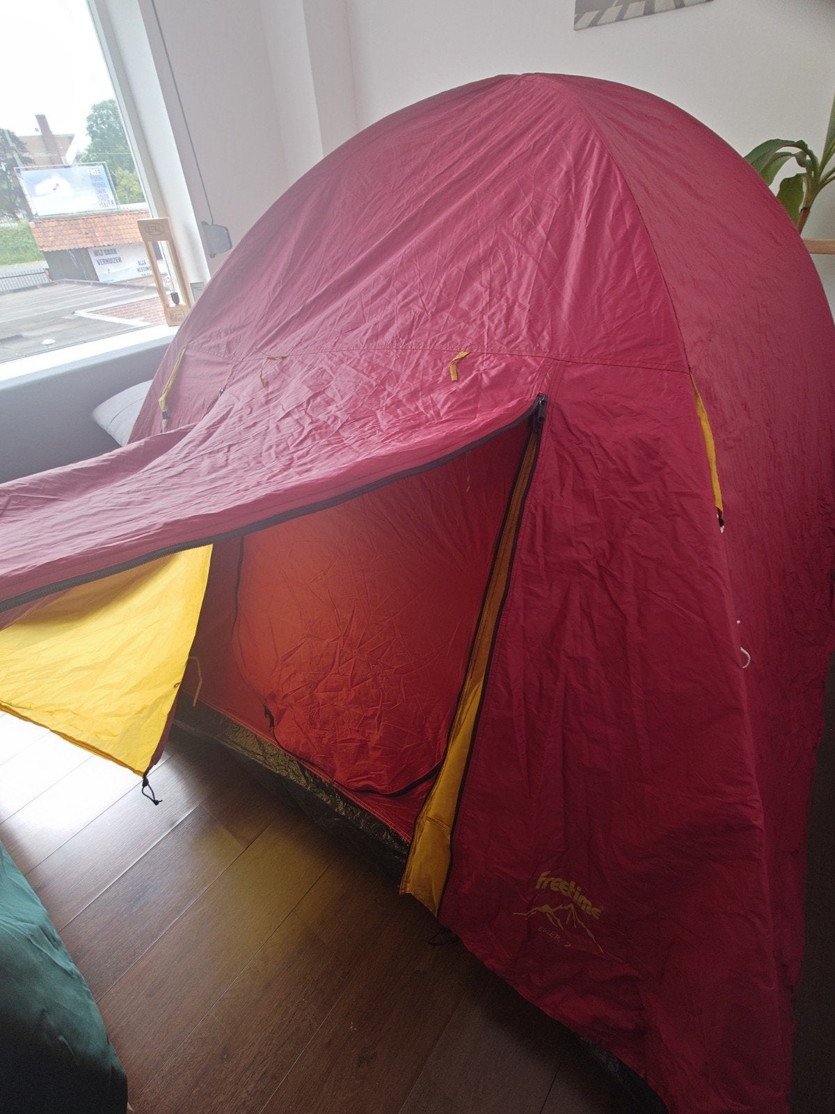Freetime Eiger 2 koepeltent - Compact en lichtgewicht, Ophalen, Zo goed als nieuw, Tot en met 3