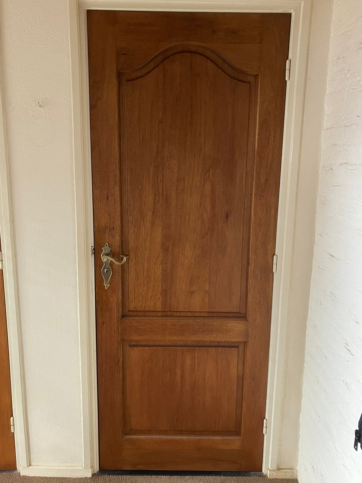 Binnendeuren, houten stompe binnendeur, Ophalen, Gebruikt, Binnendeur, 200 tot 215 cm
