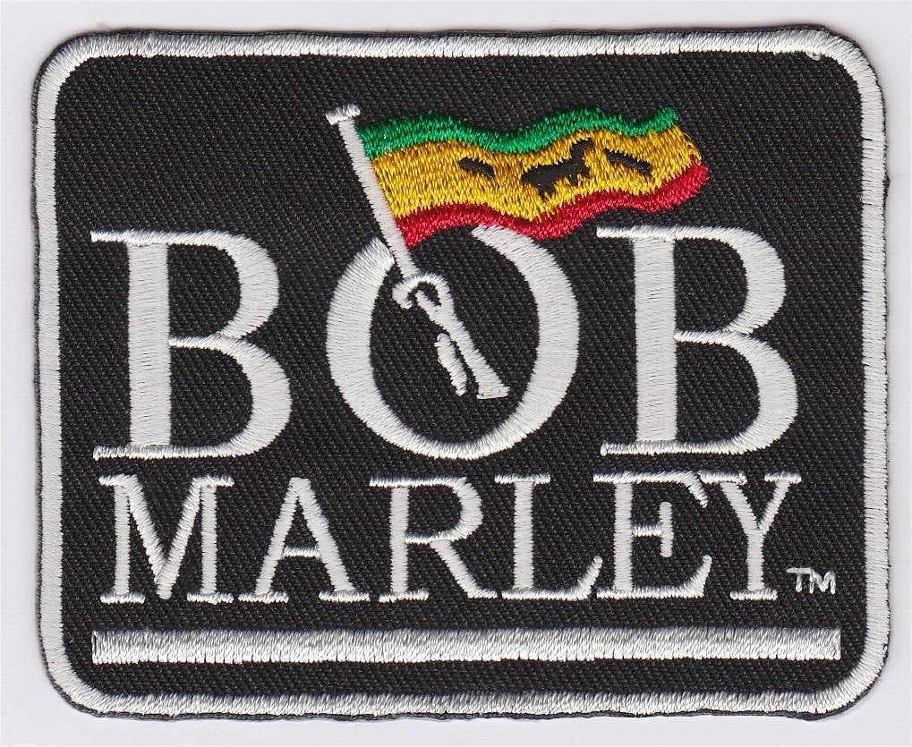 Bob Marley patch embleem #2, Verzamelen, Verzenden, Nieuw, Kleding