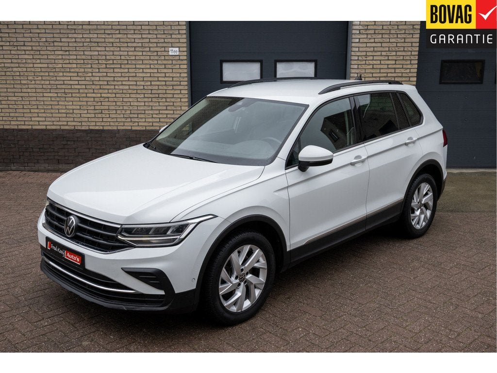 Volkswagen Tiguan 2.0 TSi 190 PK 4 motion DSG Life Pure Came, Auto's, Automaat, 12 maanden, Gebruikt, Wit