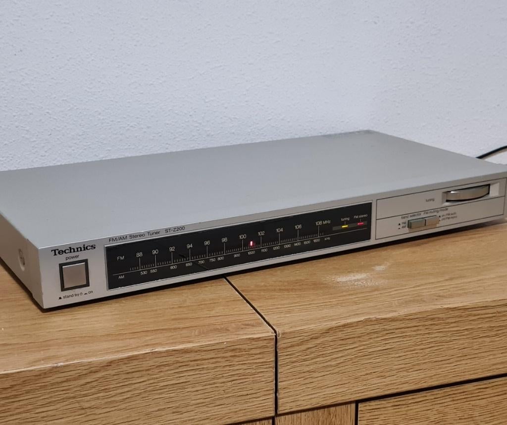 Technics ST-Z200 tuner . Slimline . izgs, Ophalen, Zo goed als nieuw, Analoog