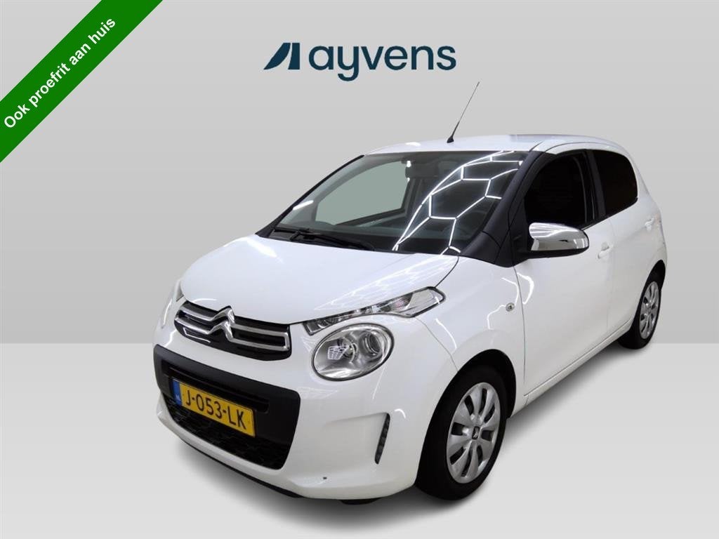 Citroën C1 1.0 VTi Feel AIRCO 55399 KM APK 03-2028, Voorwielaandrijving, Dealer onderhouden, Stof, Gebruikt