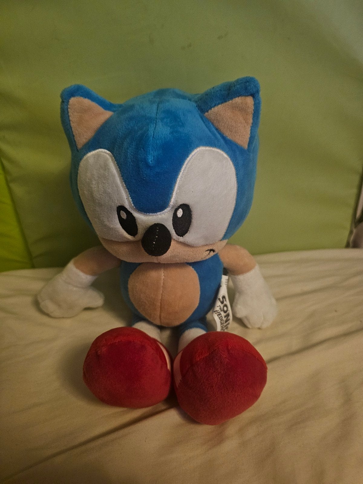 Sonic the Hedgehog Knuffel - Zo goed als nieuw, Overige merken, Overige karakters, Overige typen, Blauw