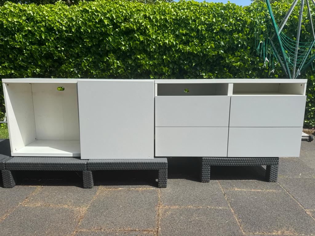 IKEA Bestå kast met 4 lades en 2 basiselementen, Huis en Inrichting, Kasten | Overige, Gebruikt, Ophalen